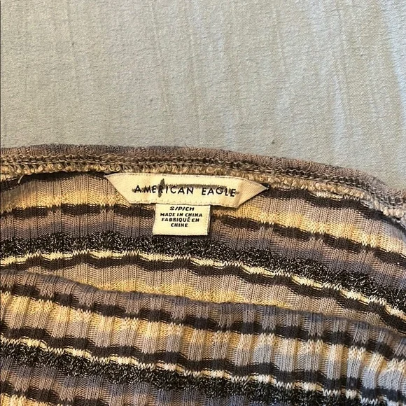 Striped Ribbed Women's Top - Picture 2 of 2